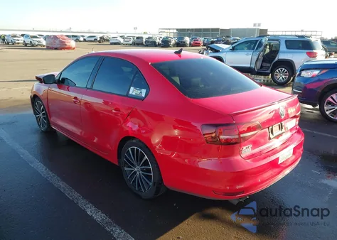 2017 Volkswagen Jetta 1.8T Sport z USA, uszkodzony, nr VIN 3VWD17AJ8HM391421
